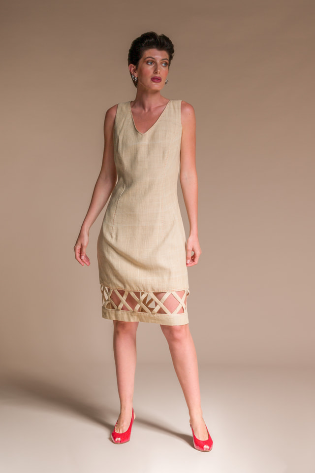 Robe ATHENA lotus & coton...