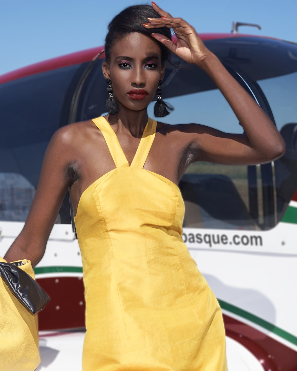 Alicia silk dress